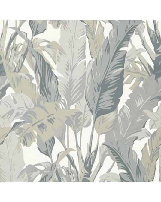 Wallpaper Travelers Palm Grey