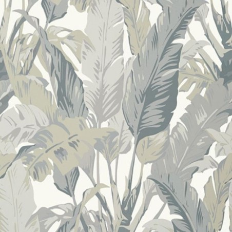 Wallpaper Travelers Palm Grey