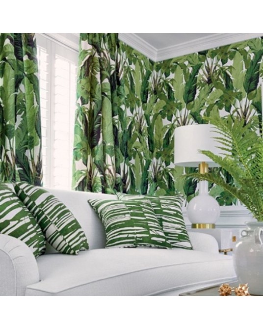 Wallpaper Travelers Palm Green