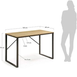 Lisbet Desk Black