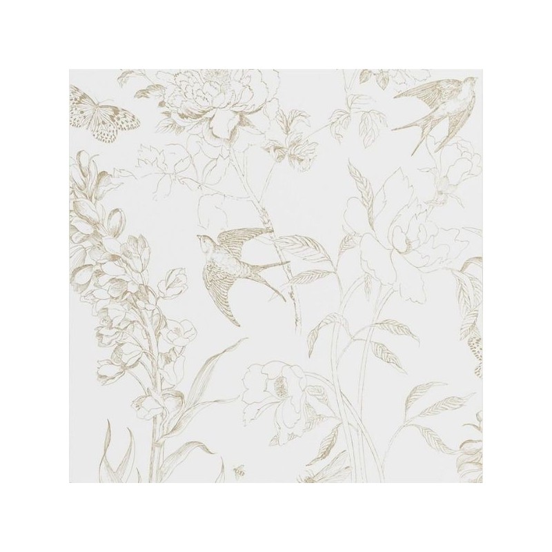 Papel de Parede Sibylla Garden Gold