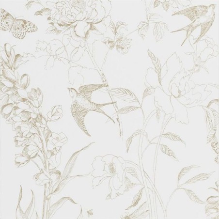 Wallpaper Sibylla Garden Gold